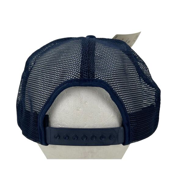 Tonklin NC Machinery Co CAT Caterpillar Foam Dome Trucker Hat Snapback VTG W/Tag - Picture 5 of 8